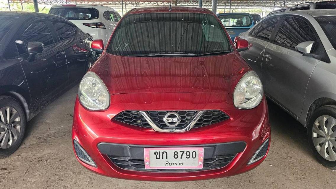 รถยนต์ 2019 Nissan March 1.2 E เบนซิน โฉม ปี10-ปัจจุบัน เล่มทะเบียนไม่มีชำรุดสูญหายมือเดียวป้ายแดงเจ้าของเดิมใช้น้อยครับผม