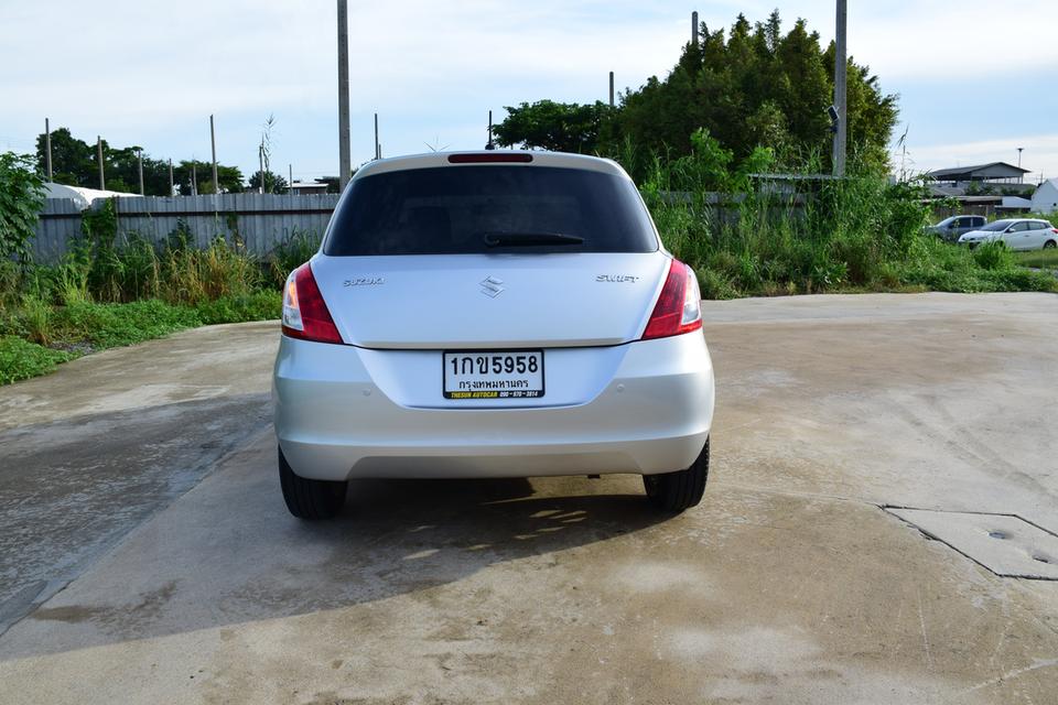 ขายพร้อมทะเบียนสวยๆ 155000 บาท SUZUKI SWIFT 1.2 ตัวท็อปสุด ออโต้ กุญแจคีเรท ภายในสวยกิ๊ฟ ขับสนุก ยางดันล็อป CD ABS AIRBAG โทร0957401229 ไลน์ UTBP รูปที่ 13