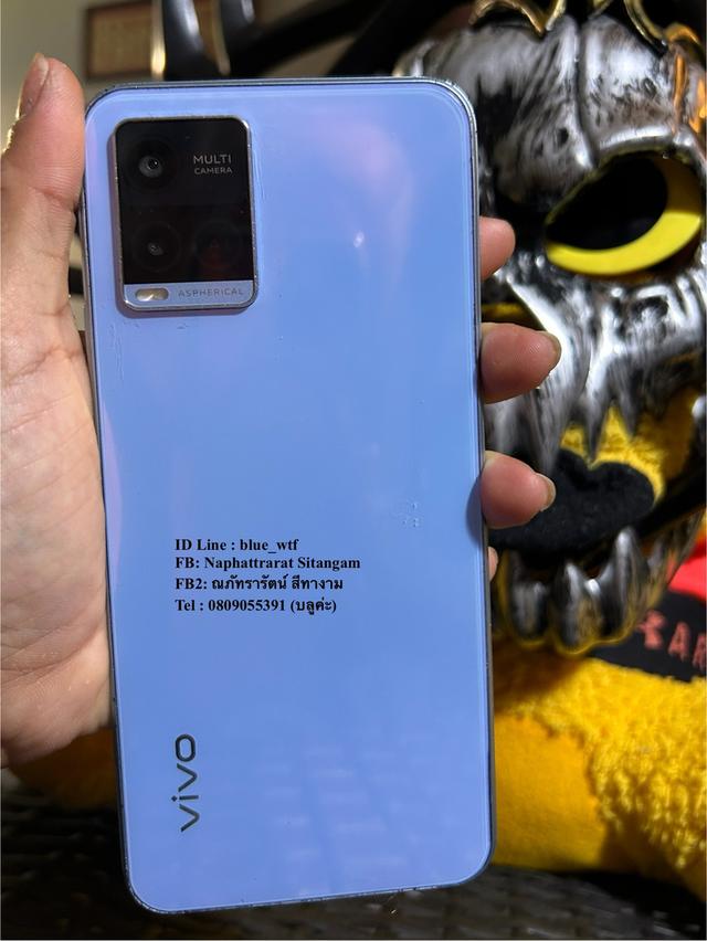 Vivo Y21 2021 จอ6.51นิ้ว 4G 2ซิมRom128Ram4 Android12โหลดได้ทุกแอพ สภาพสวย ปกติ ได้ทุกซิม