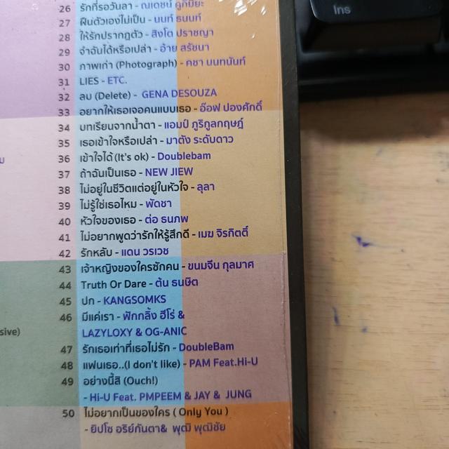 MP.3 แฟนฮิต รวมเพลงฮิตแฟนพันธุ์แท้ ราคาพิเศษ 50 บาท หมดแล้วหมดเลย รูปที่ 5