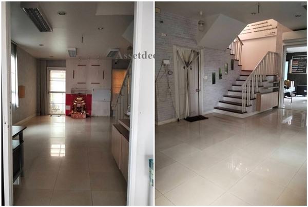 AT586 ให้เช่าโฮมออฟฟิศ ทาวน์โฮม 3 ชั้น บ้านกลางเมือง มอนติคาร์โล รัชวิภา จดบริษัทได้ ใกล้รถไฟฟ้า 10