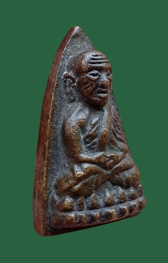 หลวงปู่ทวดพิมพ์ใหญ่ พิเศษ2หน้า วัดช้างให้ ปี2505 รูปที่ 6