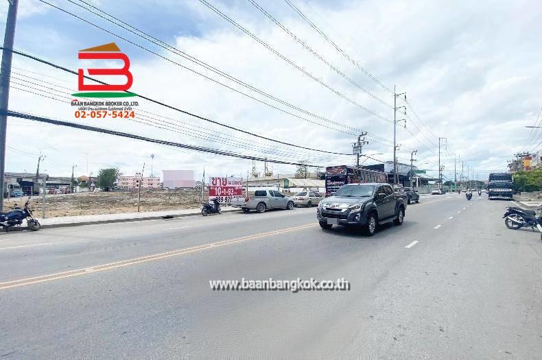 ที่ดินติดถนน ท้ายบ้านซอย 38 ขายถูก เท่าราคาประเมิน เนื้อที่ 10-0-93 ไร่ ถนนสุขุมวิทสายเก่า อ.เมืองสมุทรปราการ 2