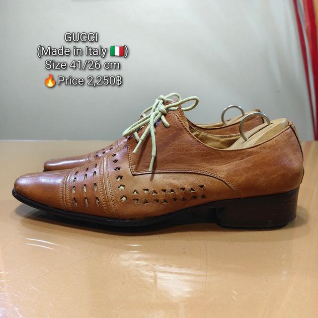 GUCCI (Made in Italy 🇮🇹)Size 41/26 cm🔥Price 2,250฿