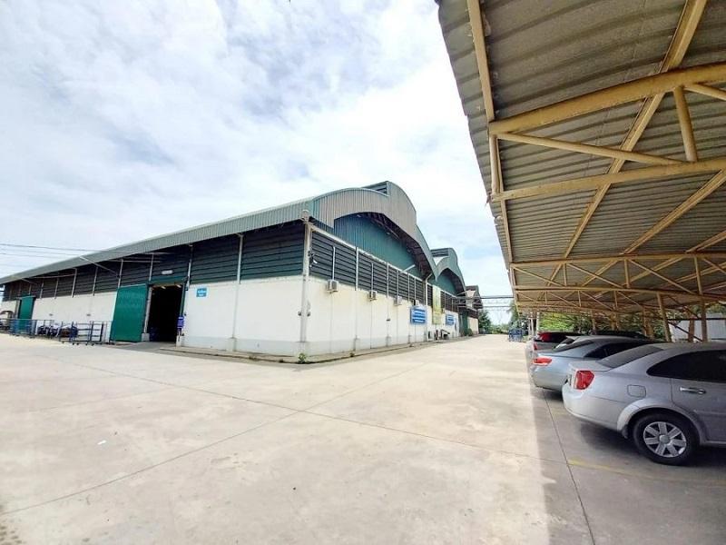 #ขายและให้เช่าโรงงานอำเภอบ้านโป่ง จังหวัดราชบุรี ที่ดิน 16-3-53 ไร่ มีใบรง.4 ขนาดโกดัง 4800 ตารางเมตร 9