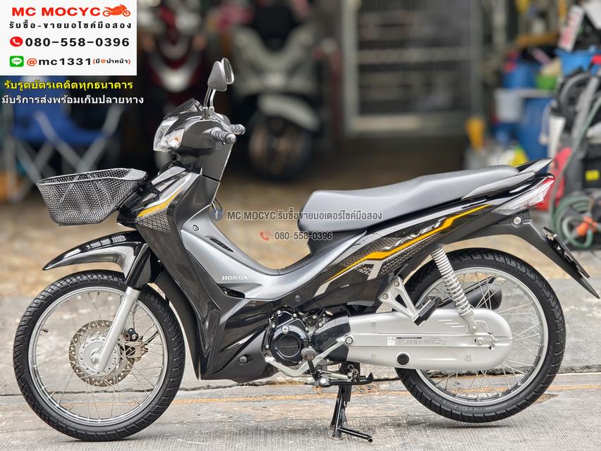Wave 110i 2022 วิ่ง300โล สตาดมือ รถบ้านมือเดียว กุญแจ2ดอกบุคเซอวิสครบ No1132 5