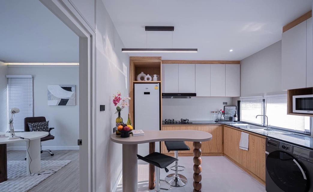 ✨ บ้านเดี่ยวรีโนเวทใหม่ 4 นอน 210 ตรม. 46,500.-/เดือน ในโครงการปลอดภัยสูง ทักเลย! 🏡 12