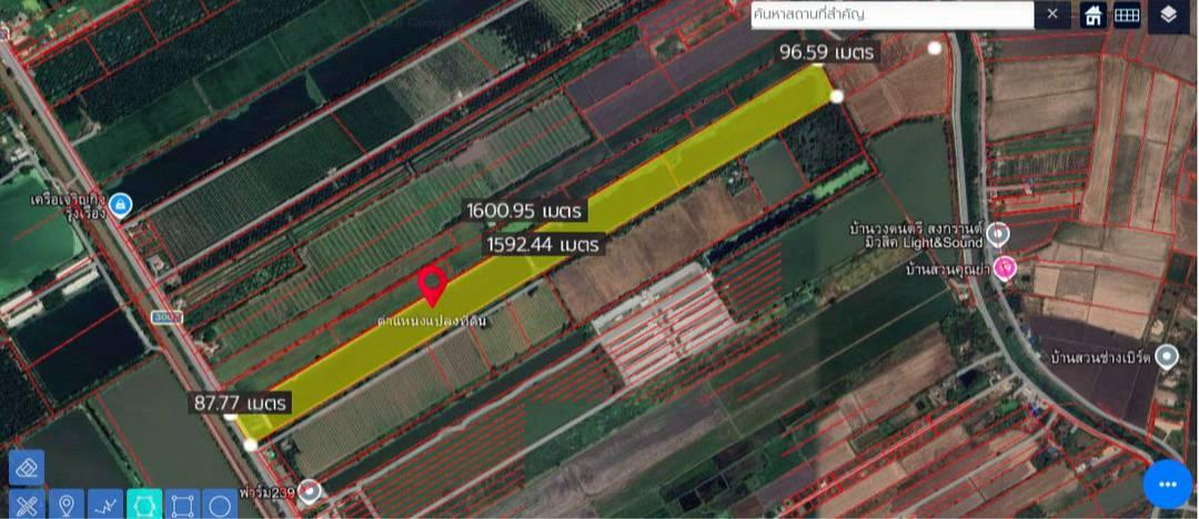 ขายที่ดิน 100 ไร่ คลอง33 บ้านพริก บ้านนา นครนายก 1