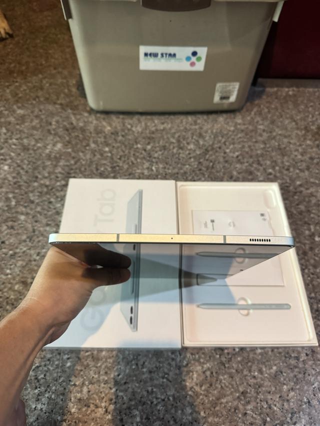 ขายๆๆSamsungTabS9FEPlusสีใหม่Mint128กิ๊กมีกล่องอีมี่ตรงสูนTrueสภาพสวยการใช้งานดีเยี่ยมทุกๆฟังชั่นเครื่องรีสโตได้ตลอดไม่มีติดแอคเค้าใดๆคับ ( จอขาวจั๊วไ รูปที่ 3