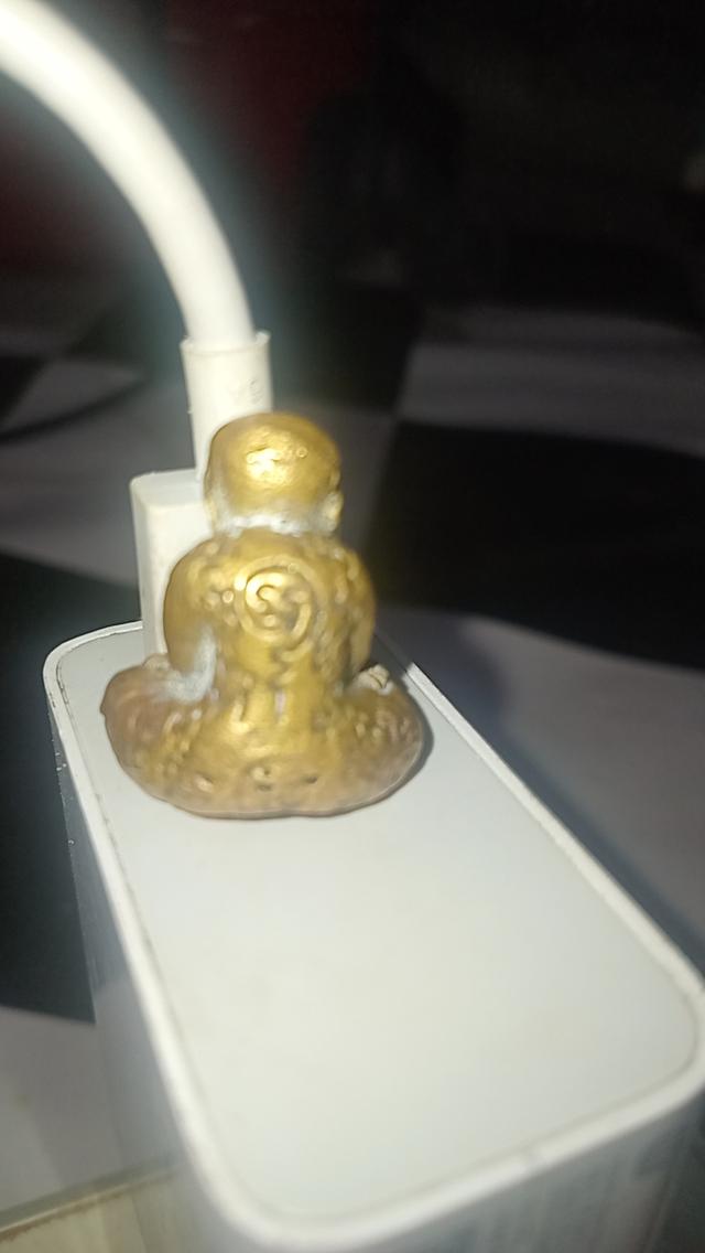 พระปิดตา หลวงพ่อครน เนื้อทองผสมหลังยันยุ้ง 7