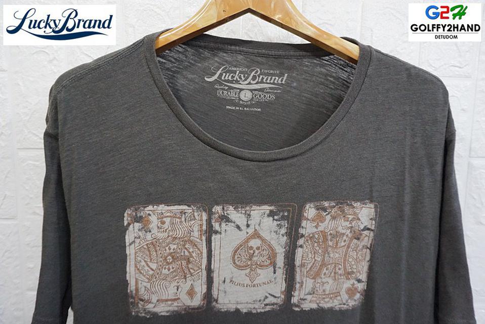 LUCKY BRAND XL48 VINTAGE90' แท้ เสื้อยืดคอกลมแขนสั้นวินเทส