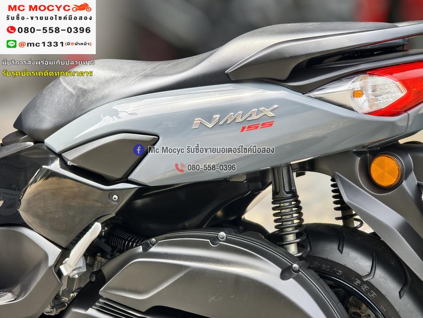 Nmax ABS 2022 สีเทาแลมโบ วิ่ง10000โลแท้ รถบ้านแท้มือเดียว เครื่องท่อเดิมๆ  No1245    12