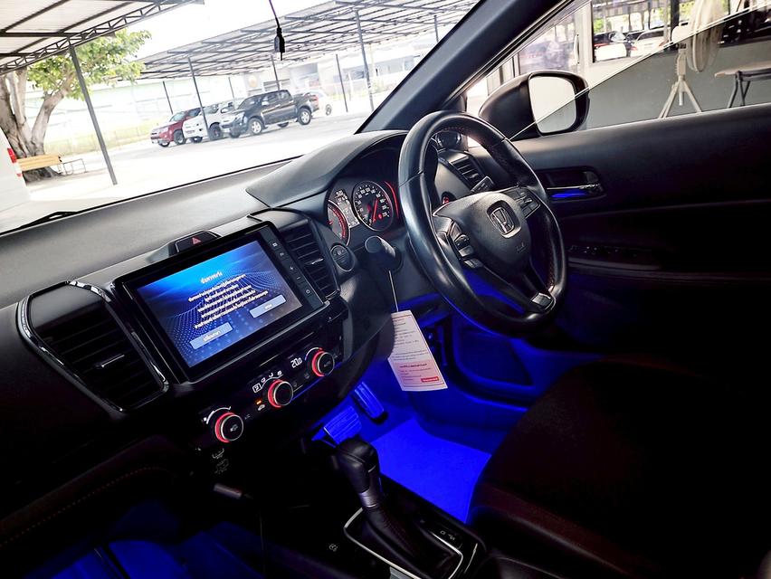  HONDA CITY, 1.0 RS (5DR)  ปี 2021/22 🚩ตัวท็อปสุด ตกแต่งพิเศษ MILE. 21,544 Km. (499,000)👑รถขายพร้อมป้ายทะเบียน (2ขจ 7333) 9