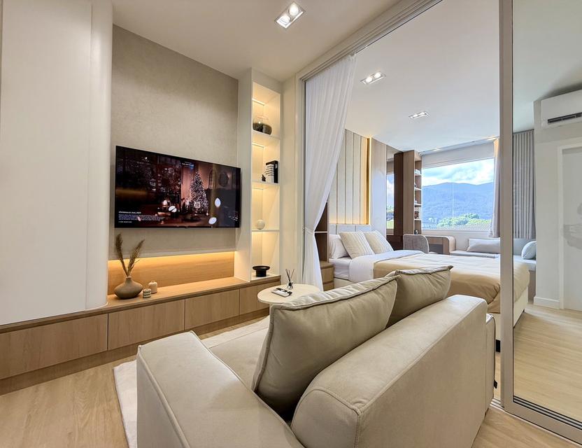 ✨ห้องสวยตะโกน! รีโนเวทใหม่พร้อมอยู่ ย่านนิมมาน 🏢 💰 เพียง 1.89 ล้าน (ฟรีโอน!) ✅ 12