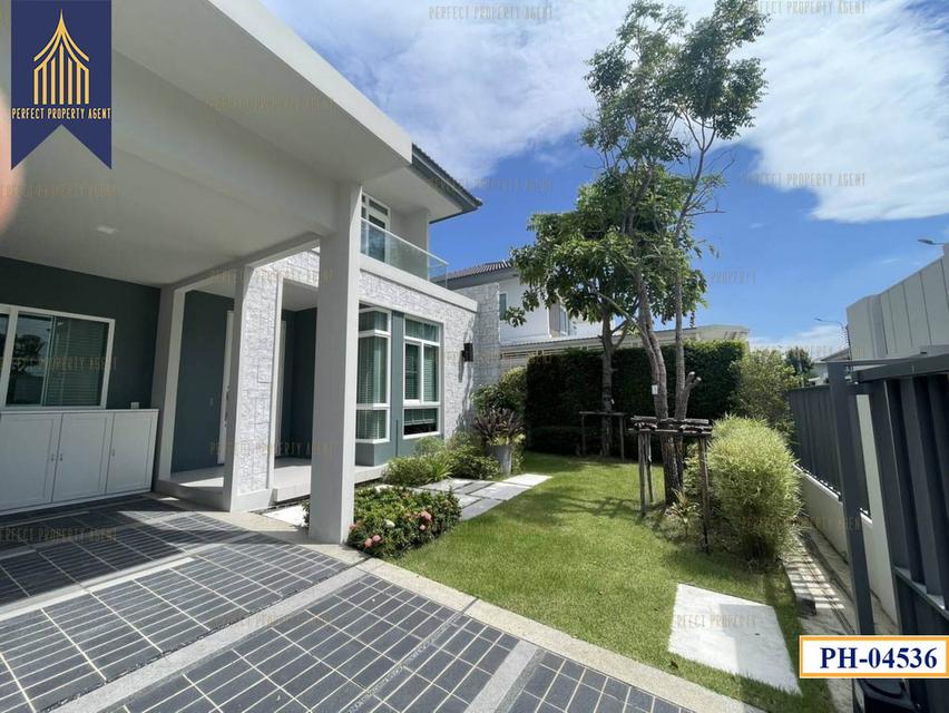 For Rent บ้านเดี่ยว ให้เช่า มัณฑนา บางนา-วงแหวน 185 ตร.ม. เฟอร์นิเจอร์ครบทั้งหลัง พร้อมเข้าอยู่ 3