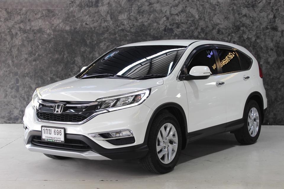 รหัสรถ JRS696 ✨ CR-V ขาวหล่อพร้อมลุย ✨Honda CR-V 2015