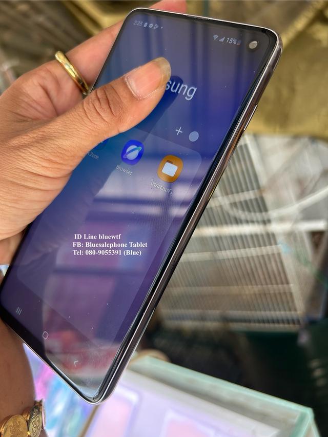 Samsung S10 จอAmoled 6.1นิ้ว ภาพสีสวย Rom128 Ram8 โหลดได้ทุกแอพ ใช้งานปกติหมด ได้ทุกซิม สภาพสวย รูปที่ 8
