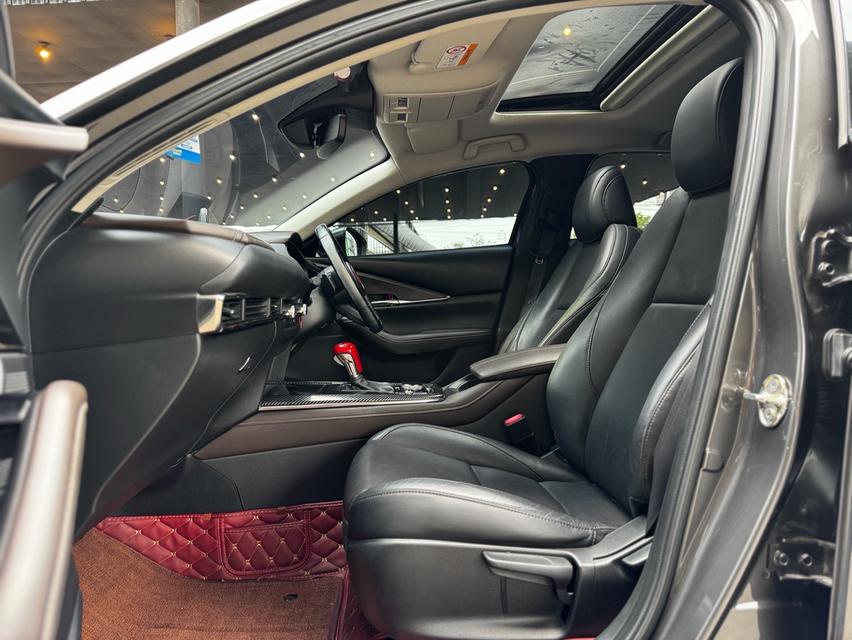 Mazda CX-30 2.0 SP  TOP. ปี 2021 สีเทาดำ     ออ รูปที่ 11