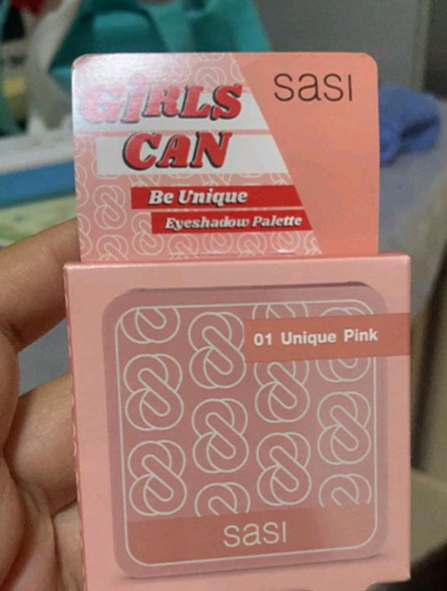 SASI Girls Can Be Unique Eyeshadow Palette 6g #01 Unique Pink