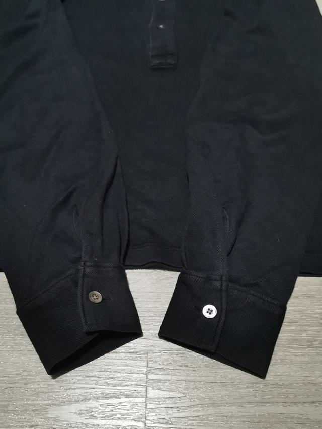 เสื้อโปโลแขนยาว Fred Perry สีดำ รูปที่ 9