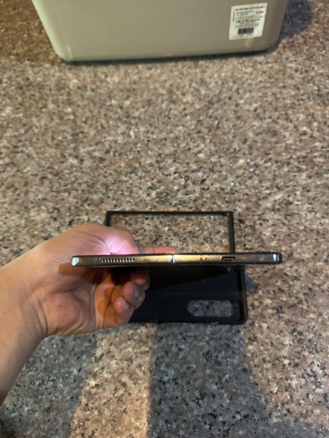 ขายๆๆๆถูกSamsungFold4สีใหม่หายากGray Green 512กิ๊กสูนTrueสภาพสวยการใช้งานดีเยี่ยมทุกๆฟังชั่นเครื่องรีสโตได้ตลอดไม่มีติดแอคเค้าใดๆคับ ( จอกางสุดจอขาวจั รูปที่ 4