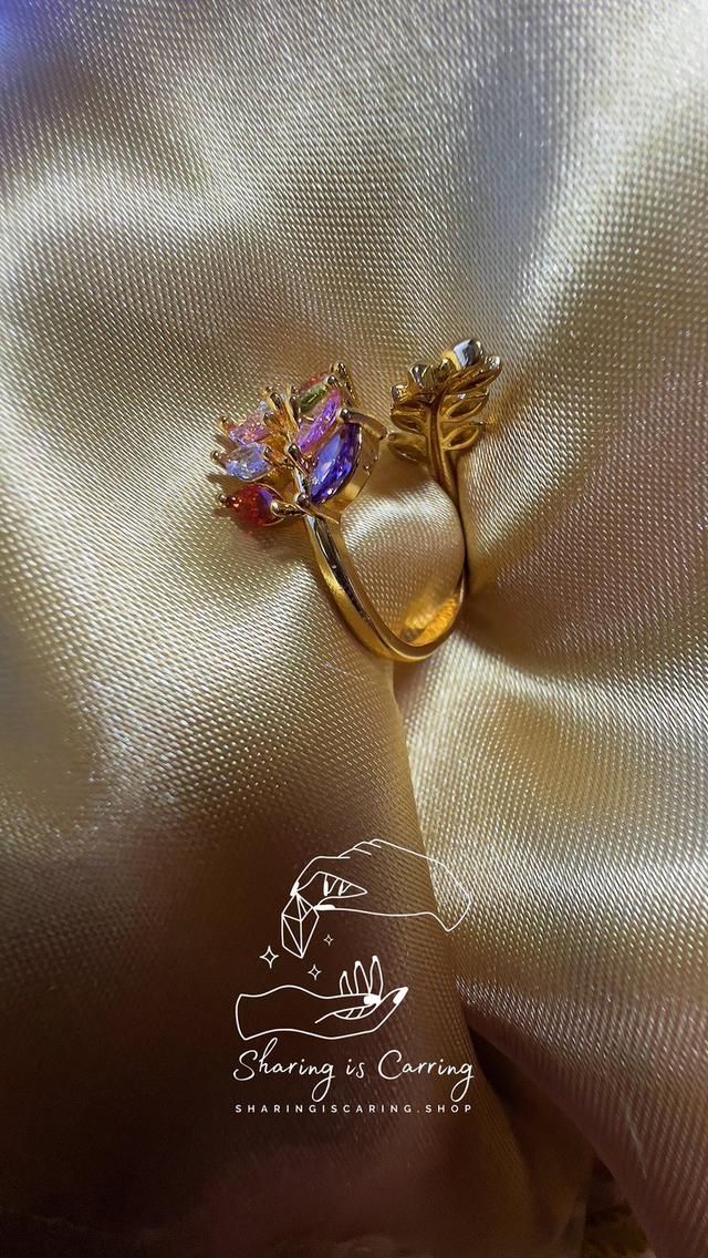 แหวนแฟชั่น เพชรแฟนซี CZ สวยน่ารักกกมาก แบบ บริดเจอตัน ราคา ฿1,390.- บาท รวมส่ง Bridgerton syle