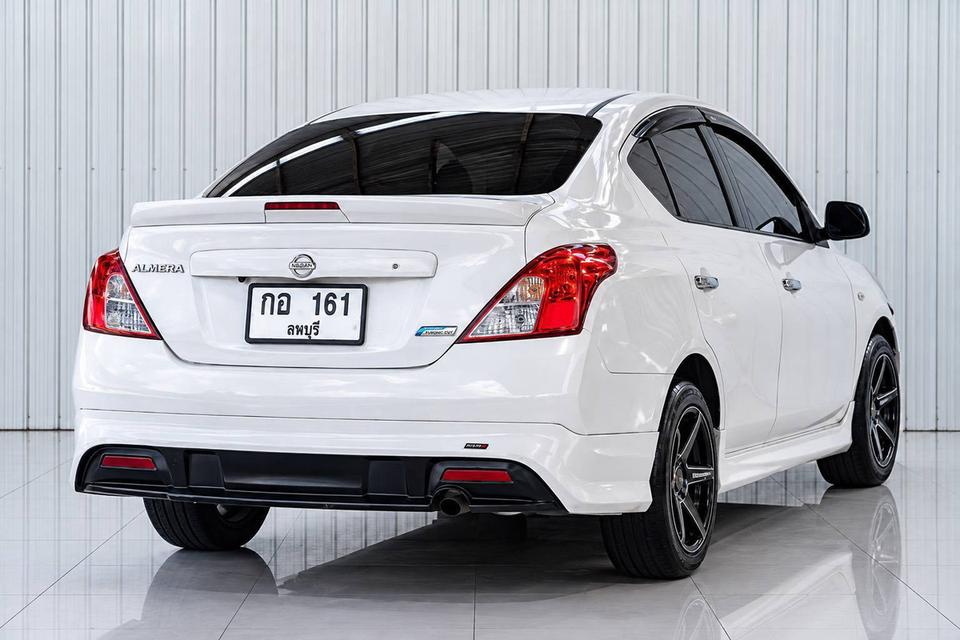 #NISSAN #ALMERA , 1.2 VL ปี 2013 สีขาว โฉม ปี11-20✴️รถบ้านแท้ ไมล์ 134,184 km.รุ่นท็อป เกียร์ ออโต้ รูปที่ 5