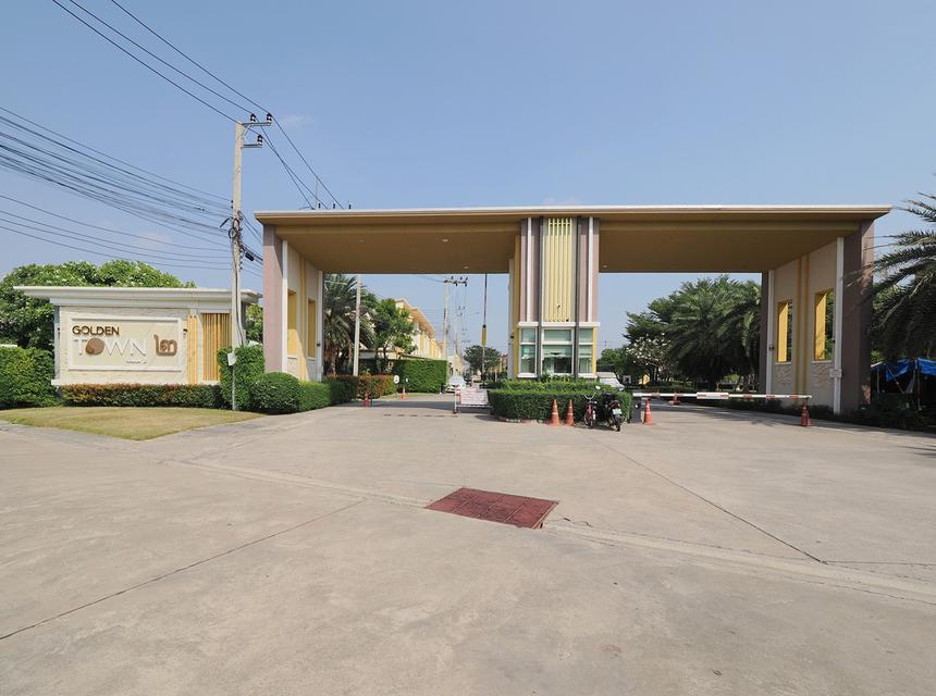 ขายทาวน์เฮ้าส์ 2 ชั้น ม.โกลเด้นทาวน์ โครงการ2 พระราม2-พันท้ายนรสิงห์ ขนาด 19.2 ตร.ว. 4 ห้องนอน 2 ห้องน้ำ ขาย 1.99ล้าน 20