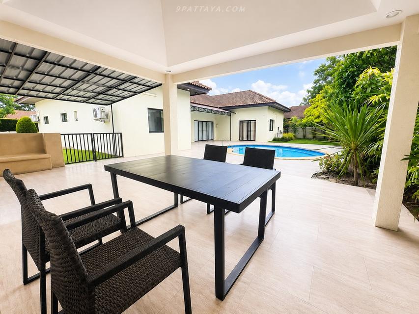 ✨ Executive Pool Villa Oasis ให้เช่า | Laurel Park East Pattaya ✨ เช่า 90,000 บาท/เดือน — พูลวิลล่าหรูส่วนตัว 4 ห้องนอน 3 ห้องน้ำ ห้องแม่บ้าน 2