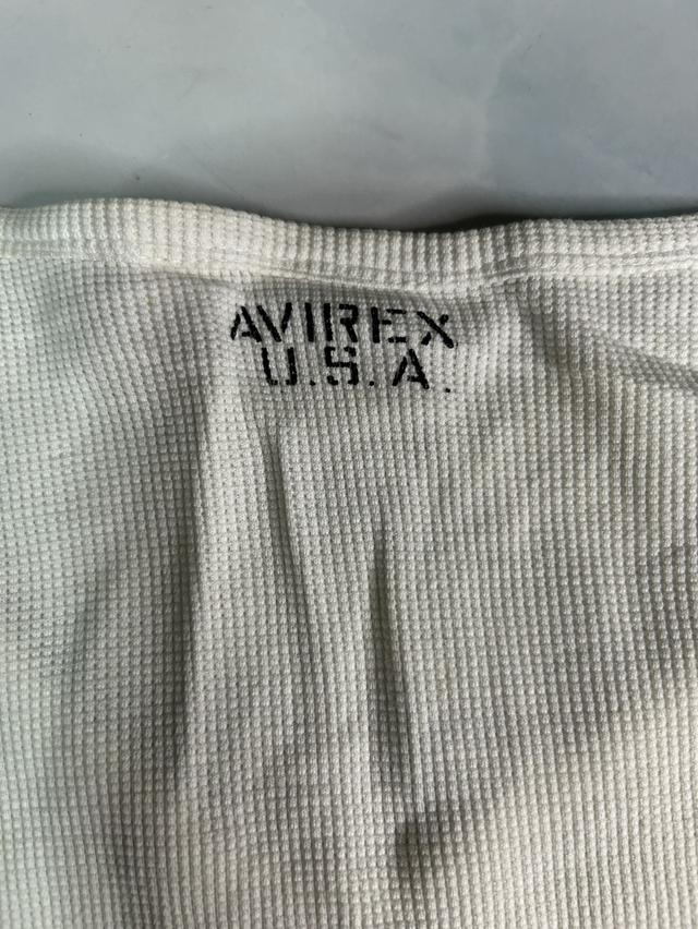 [Rare Details] AVIREX U.S.A. Ribbed Tee - Japan License รูปที่ 6