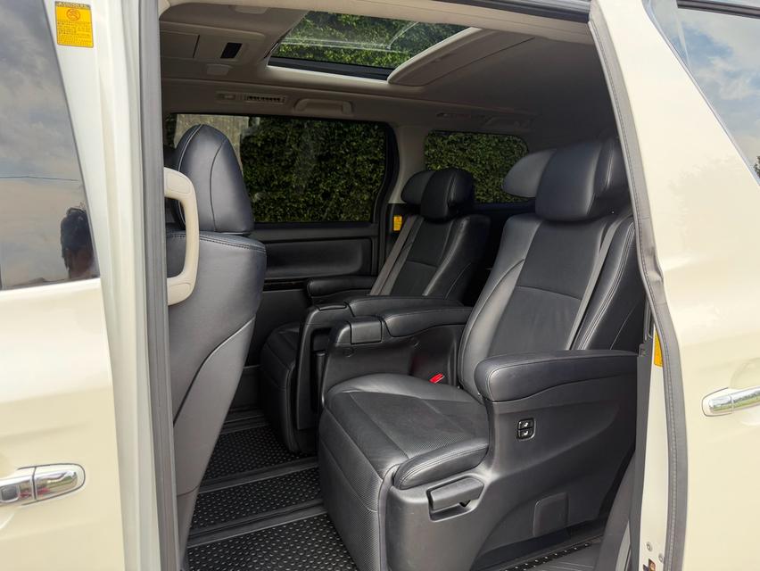 2014 TOYOTA VELLFIRE 2.4 Hybrid E-Four ZG EDITION รุ่นท็อป (สีขาว) รูปที่ 17