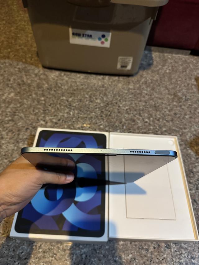 ขายiPadAir5สีใหม่Blue64กิ๊กสูนTrueมีกล่องอีมี่ตรงไร้รอยตกใช้งานดีถูกมากก 3