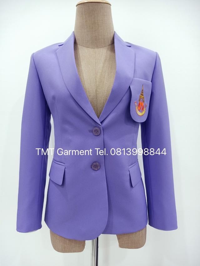 เสื้อสูทปักตราสัญลักษณ์ แบบลิ้นถอดได้
