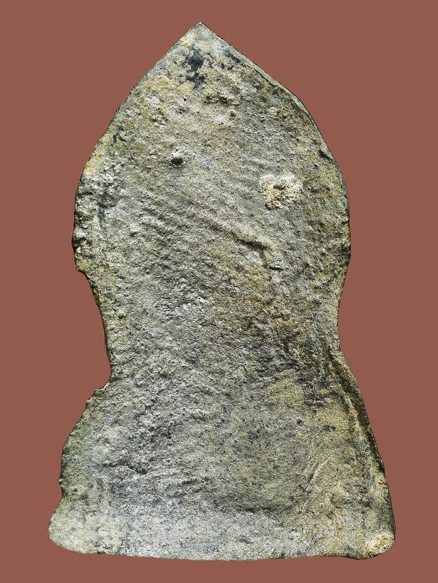 พระชินราชใบเสมา พิมพ์ใหญ่ กรุวัดพระศรีรัตนมหาธาตุ เนื้อชิน จ.พิษณุโลก 2