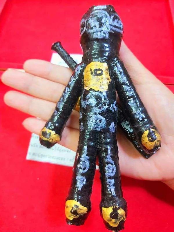 ⚔️ Ultimate Warrior Spirit Effigy by Luang Pho Poon Thammapphalo – The Complete Sacred Guardian from Wat Pa Ban Sang ⚔️