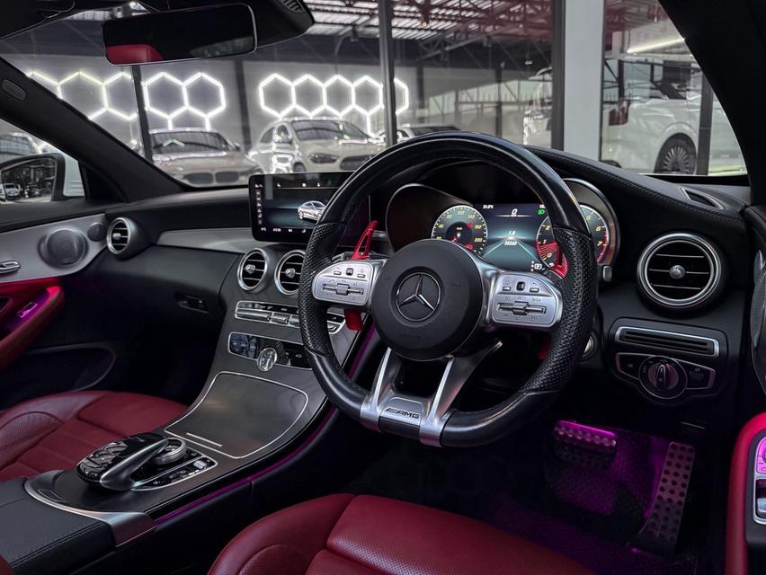 รหัสรถ MCA6666 Mercedes-Benz C 200 COUPE AMG FL 2.0 ปี 2022 จดทะเบียน 2023 | ชุดแต่ง FULL CARBON ล้อ G-FORGED รูปที่ 8