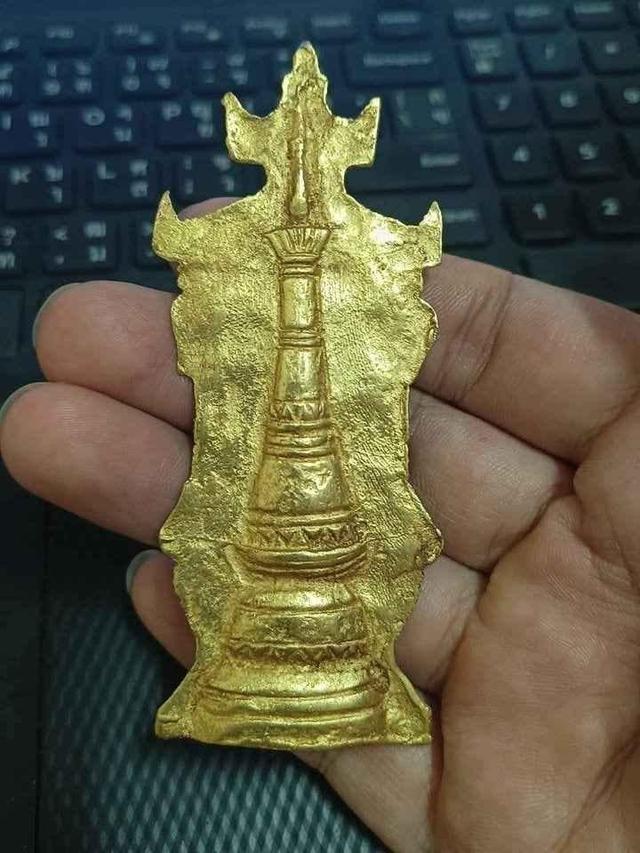 พระกรุอยุธยา ศิลปะเชียงแสน พระกรุสีทองอร่าม เก่า สวย หายาก มีน้ําหนัก รูปที่ 2