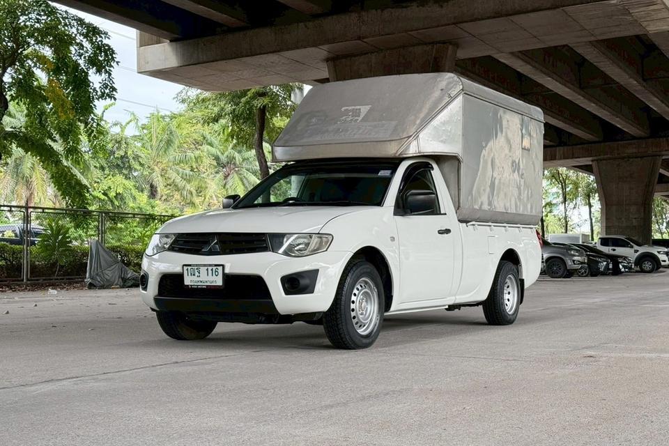 Mitsubishi Triton Single Cab 2.4 CNG MT ปี 2014 พร้อมตู้ทึบ 2