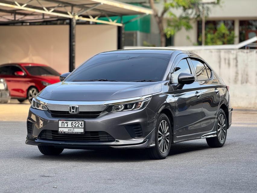 honda  HONDA CITY 1.0 SV   TURBO SEDAN ปี 2020   สีเทาดำ  ออโต้