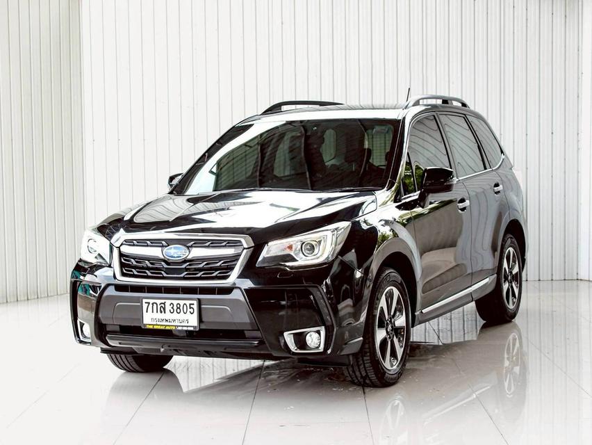 SUBARU FORESTER 2.0 I-P ปี 2018 สีดำ เกียร์ AUTO เครื่องยนต์ เบนซิน เลขไมล์เพียง 158,119 km.