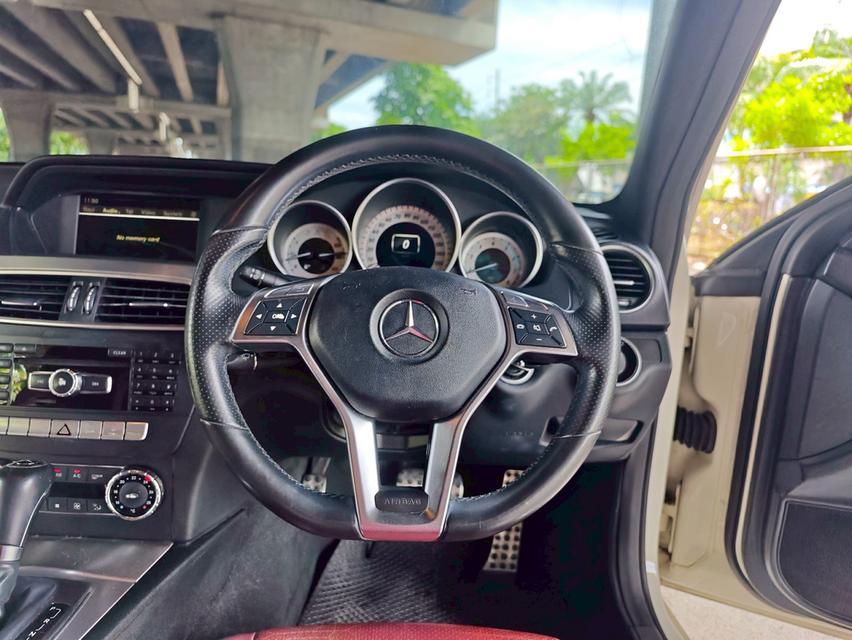 Mercedes-Benz C180 W204 Coupe AT ปี 2011 รถสวยไมล์น้อย 96,xxx  15