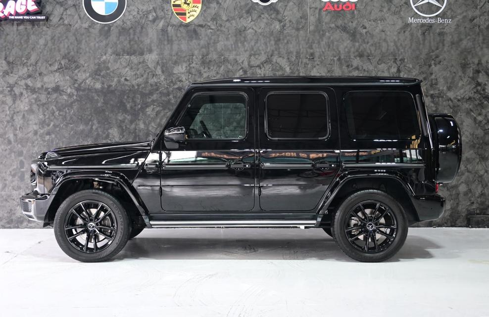 (แจ้งรหัสรถ JRS8999) MERCEDES-BENZ G400d สีดำ ภายในแดง ลงตัวมากๆ รูปที่ 6