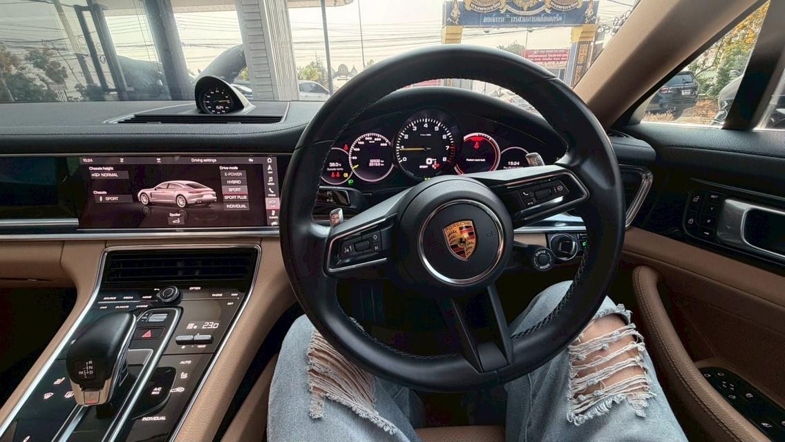รหัสรถ KPV6241 2021 PORSCHE PANAMERA 4 E-HYBRID สี GT Silver รูปที่ 5