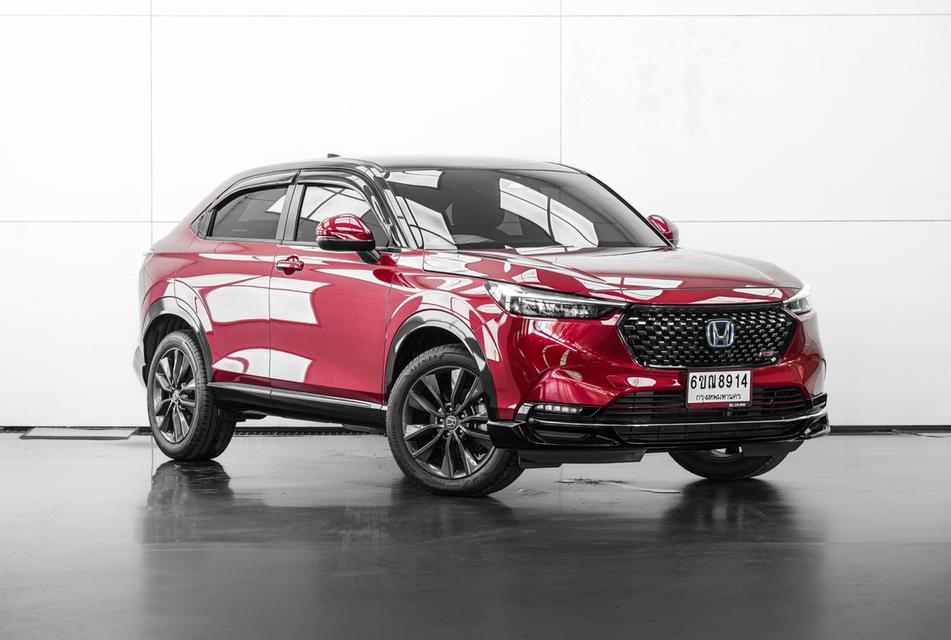 2024 HONDA HR-V 1.5 e:HEV RS SUV AT สีแดง-ดำ ไมล์ 30261 กม.