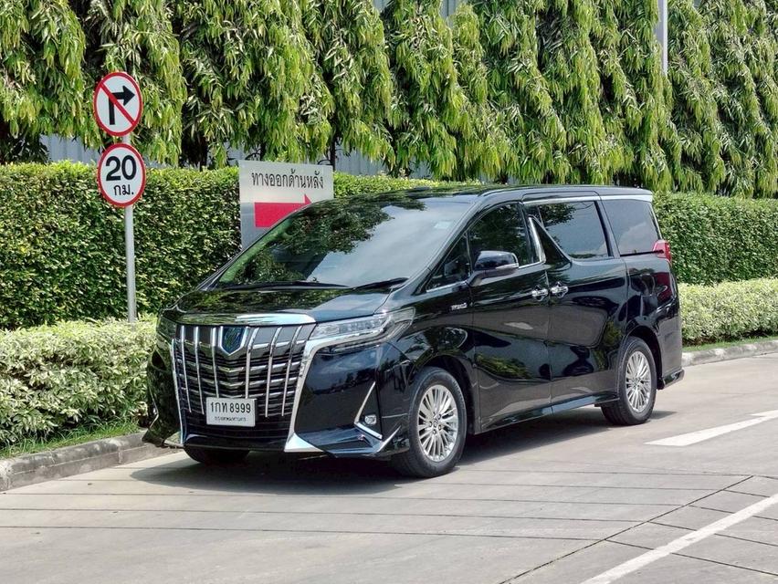 รหัสรถ QT8999 TOYOTA​ ALPHARD​ 2.5​ HYBRID สีดำ ปี2021