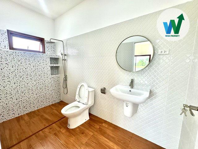 ขายบ้านเดี่ยวชั้นเดียวสร้างใหม่ตำบลโคกสว่าง สระบุรี เนื้อที่ 89 ตารางวา 8