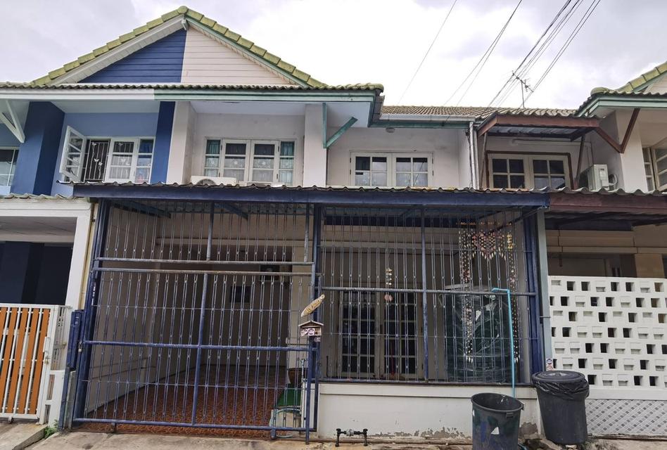 ให้เช่าทาวน์เฮ้าส์ 2 ชั้น หมู่บ้านพฤกษาบี ถนนเลียบคลอง3 คลองหลวง ปทุมธานี ใกล้บิ๊กซีคลอง3 1