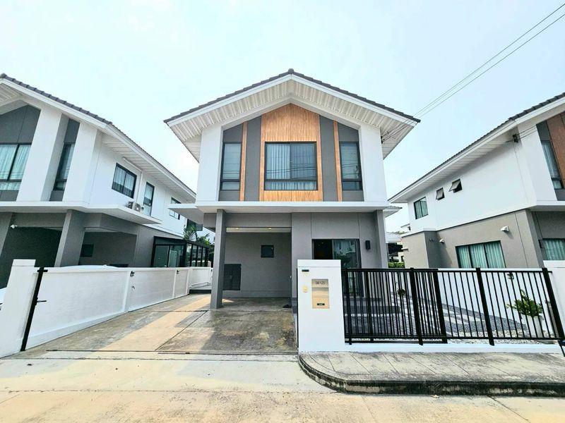 หมู่บ้านเพอร์เฟคพาร์ค ราชพฤกษ์-346 ปทุมธานีบ้านแฝด 2 ชั้น  สไตล์บ้านเดี่ยว ทำเลดี โครงการใหม่  พร้อมของแถมหลายรายการ 2