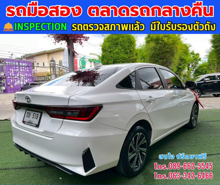 🚘ปี2025 Toyota Yaris Ativ 1.2 Smart ⭐ไมล์แท้ 10,xxx กม. 🛎️มีรับประกันศูนย์ ถึงปี2028 ⚙️เครื่องเบนซิน ✨เกียร์ออโต้ 6