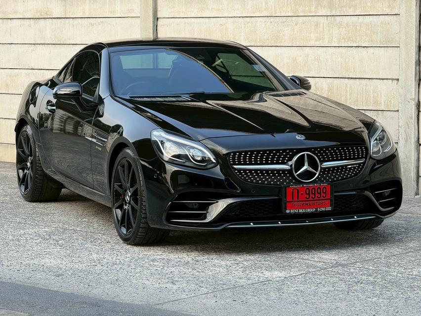Benz SLC43 AMG Dynamic  ปี 2019 ไมล์ 40,xxx I’m ราคา 2.09ล้าน ⚙️ออปชั่น⚙️ - เครื่องยนต์เบนซิน 3.0ลิตร / 367hp - เกียร์อัตโนมัติ 9G-Tronic - ระบบกุญแจ